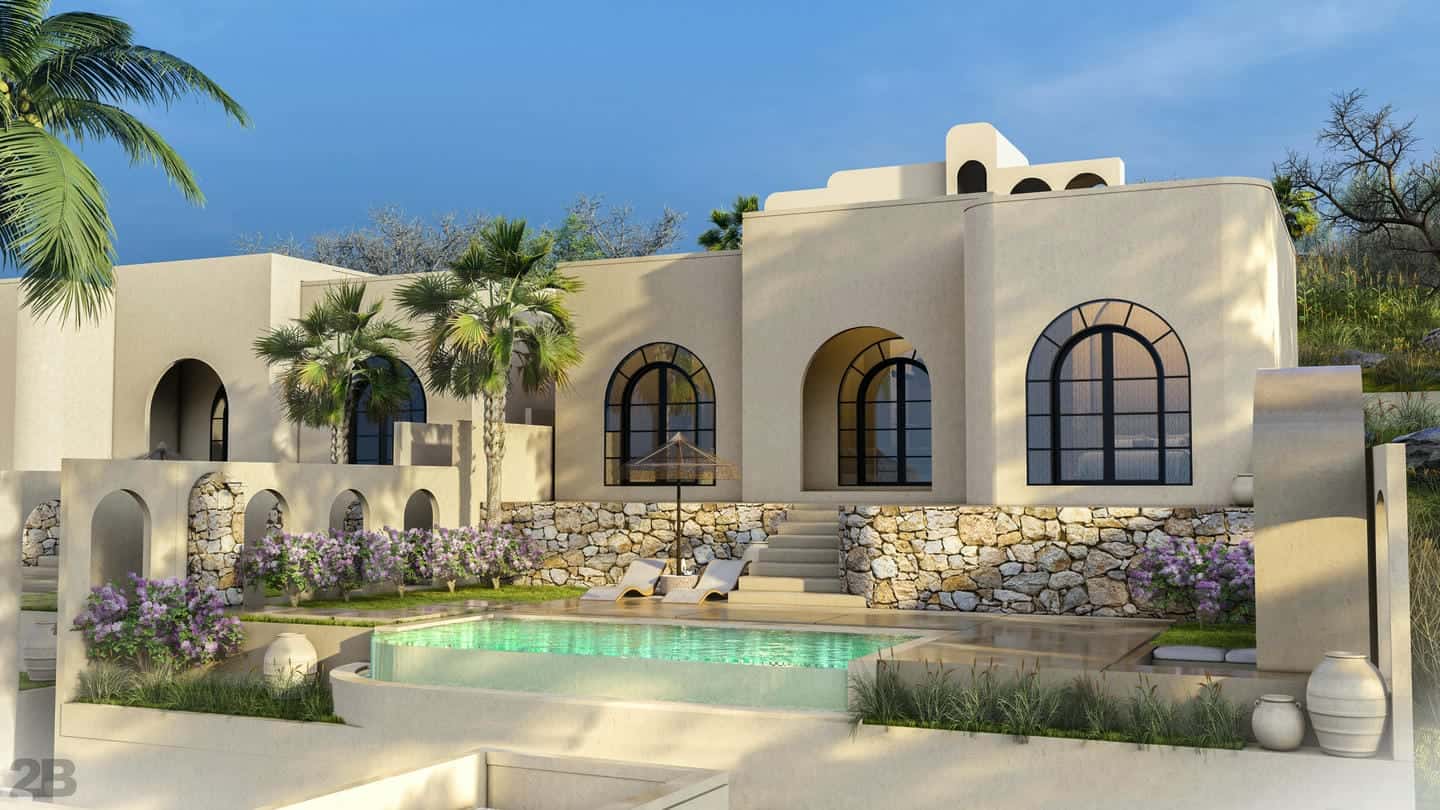 OFFPLAN 2 BEDROOM VILLA FOR SALE LEASEHOLD/FREEHOLD IN LOMBOK BE-2251 